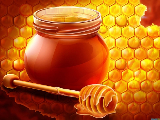 Мёд - дар, горящий златом !