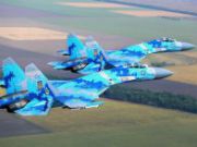 Украина начала грандиозные учения военной авиации и ПВО: 100 истребителей, 23 бомбардировщика, 36 штурмовиков, 60 дивизионов зенитно-ракетных комплексов.