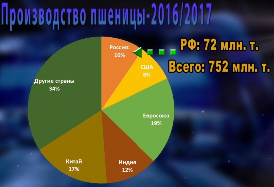 Россия на мировом рынке пшеницы