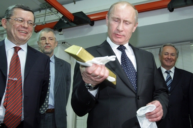 Почему Путин «запал» на золото?