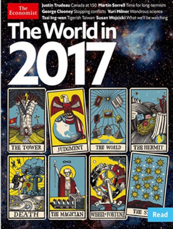 Очередное "пророчество" клана Ротшильдов на 2017-й год через журнал "The Economist"