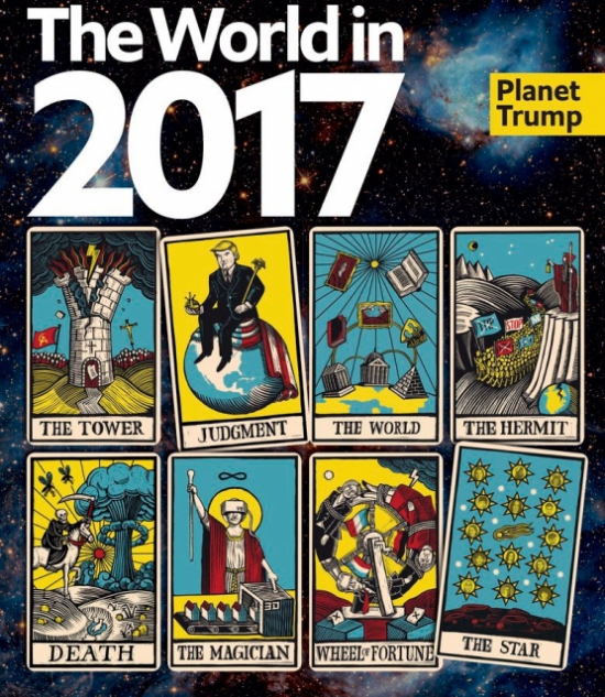 Очередное "пророчество" клана Ротшильдов на 2017-й год через журнал "The Economist"