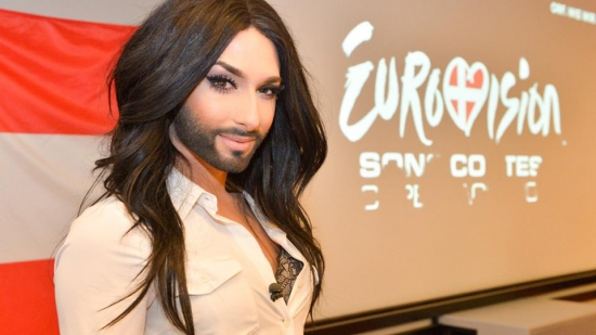 Кончита Вурст, представитель Австрии на конкурсе "Евровидение-2014" !