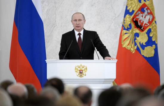 Владимир Путин выступит с внеочередным посланием Федеральному собранию по Крыму