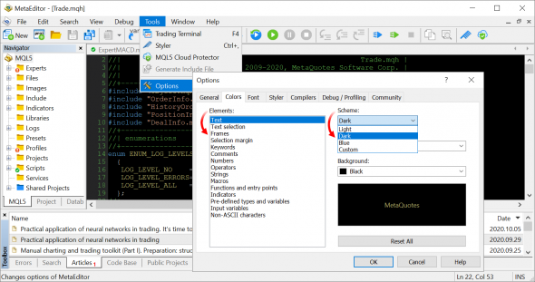 MetaTrader 5 build 2650: фоновая загрузка графиков и улучшения в профилировщике MQL5-кода