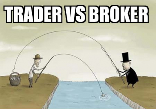 TRADER vs BROKER