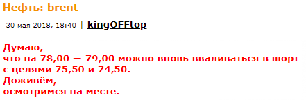 Нефть: brent