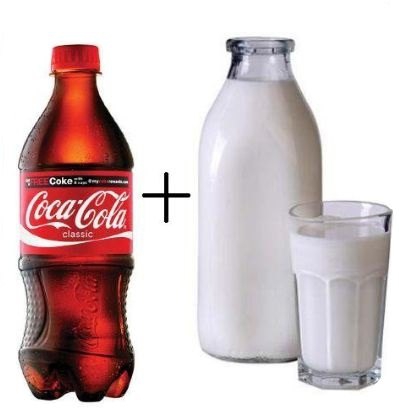 Что будет, если добавить молоко в Coca-Cola (7 фото)
