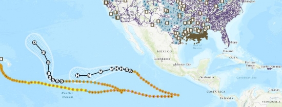 К Мексиканскому заливу движутся уже три тропических шторма