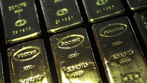 Центробанк приобрел рекордное количество золота‍