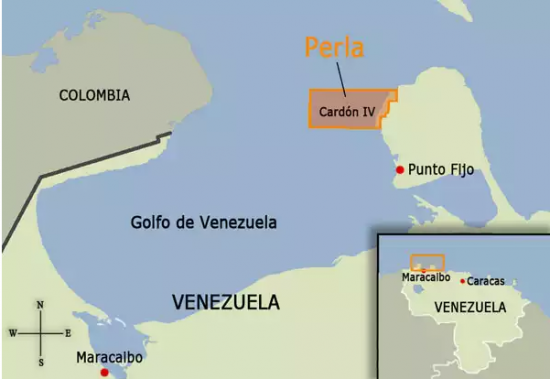 Perla располагает 17 триллионами кубических футов газа, что соответствует 3,1 млрд баррелей нефтяного эквивалента