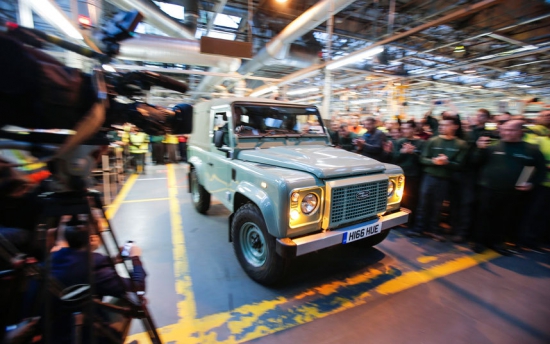 Последний Land Rover Defender