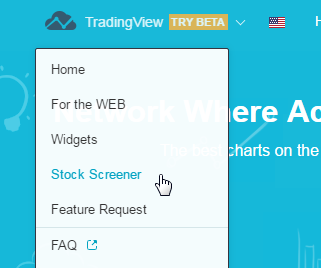 TradingView Stock Screener – открытое бета-тестирование началось!