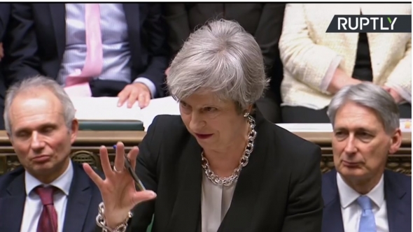 Прямой эфир (на англ. яз): UK MPs debate on Theresa May’s plan B for Brexit
