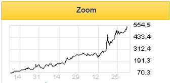 До конца декабря бумаги Zoom могут уверенно закрепиться выше $600 - Фридом Финанс
