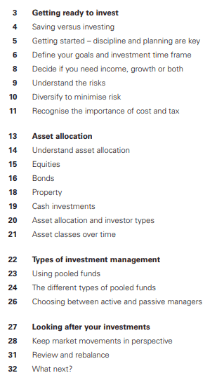 Investment fundamentals. Базовые концепции. ( Vanguard )