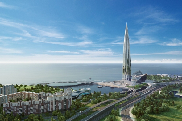 Строительство башни  "Газпрома" обошлось дороже Petronas (Малайзия) и Burj Khalifa (ОАЭ)