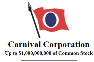 Carnival - Допка, размещает акции на $1 млрд