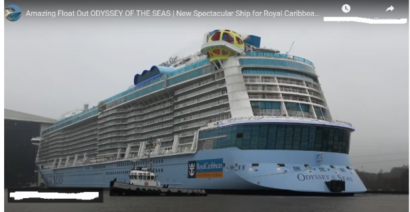 Royal Caribbean продолжает строить кораблики и это приятно...