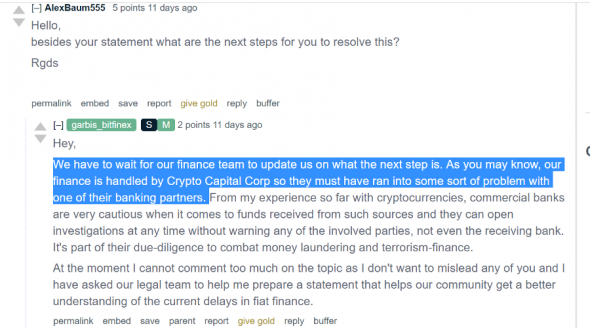 Cryptomedication: "Срочно выводите деньги с Bitfinex!" (+ дополнения)