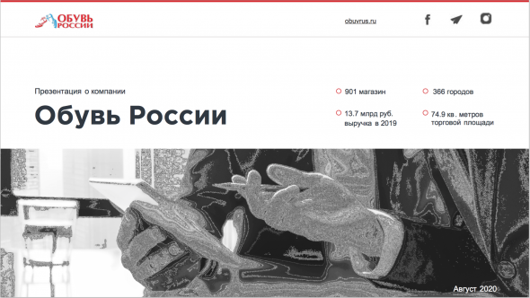 «Иволга Капитал» начинает сбор заявок на участие в размещении облигаций Обувь России 001P-03