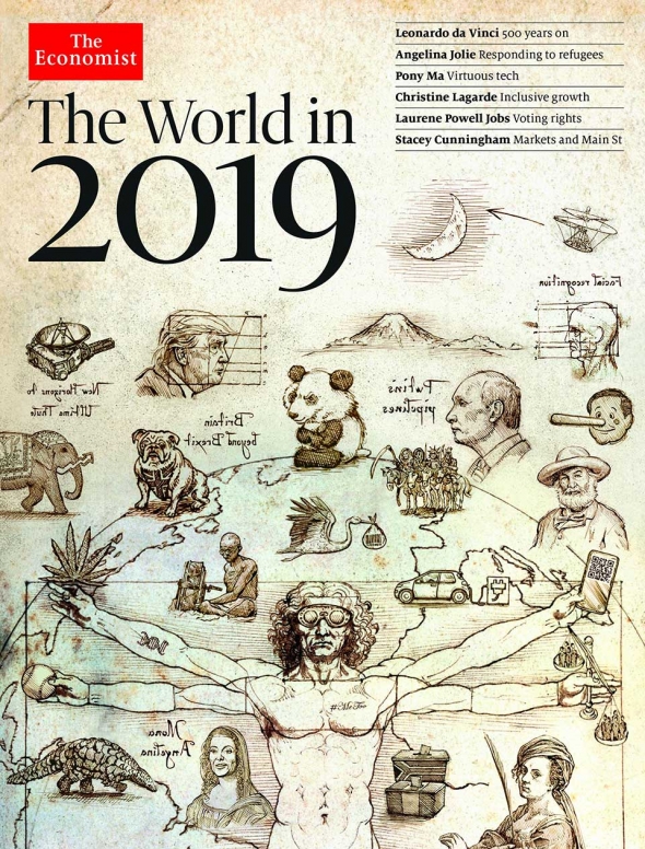 The Economist 2019. Расшифровка обложки. Версия.