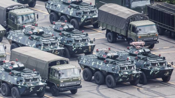 Черный лебедь - возможный ввод китайских войск в Hong Kong