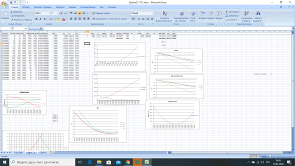 Мой опционный софт в Excel.