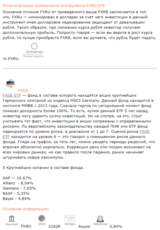 Обзор лучших ETF на Московской бирже от PROSTGUIDE.RU