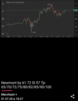 Newmont +13,41%