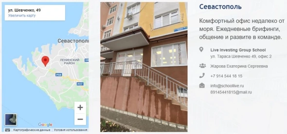 Партнёры компании LiveInvestingGroup